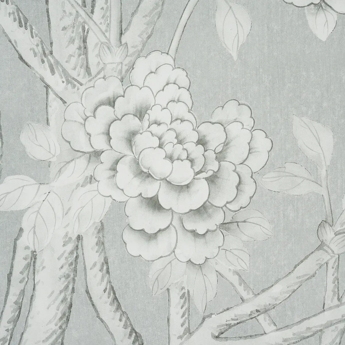 Chinois Palais Panel_ GRISAILLE