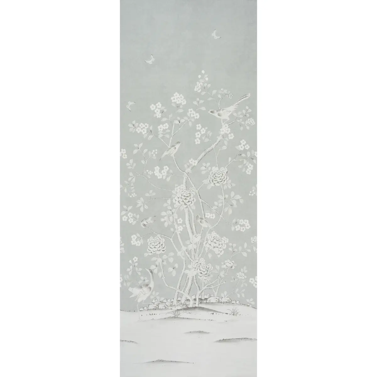 Chinois Palais Panel_ GRISAILLE