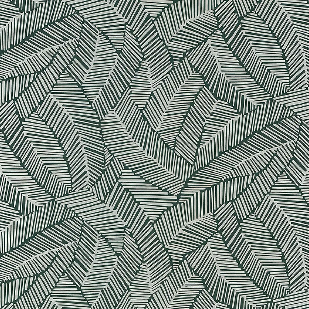 ABSTRACT LEAF_ METALLIC SLATE