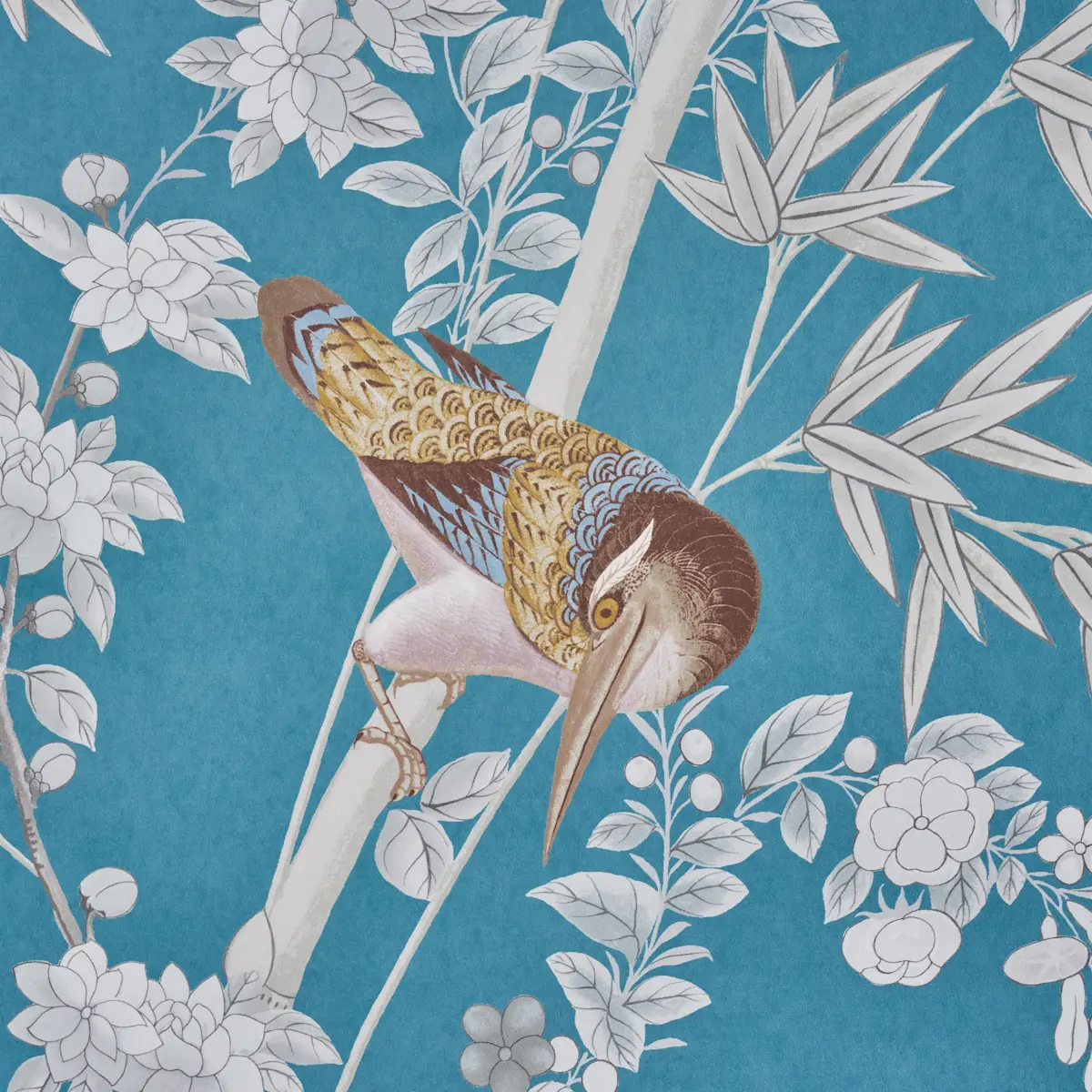 BRIGHTON PAVILION PANEL_ PEACOCK