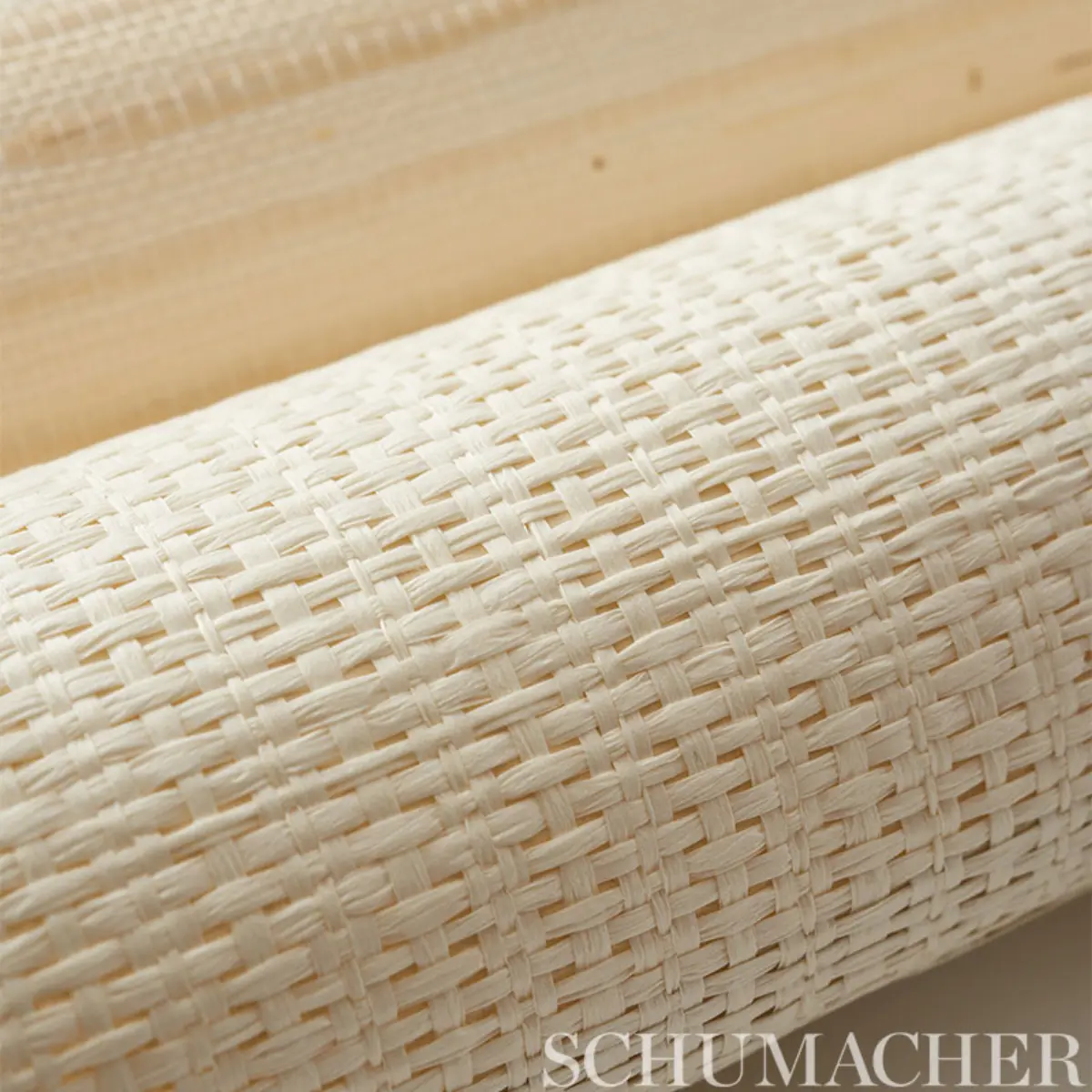 BANDED GRASSCLOTH_ CREAM