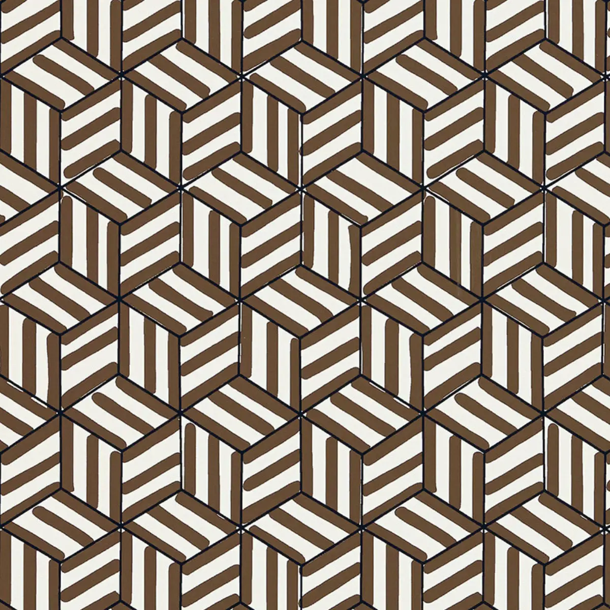 TUMBLING BLOCKS_ CHOCOLATE
