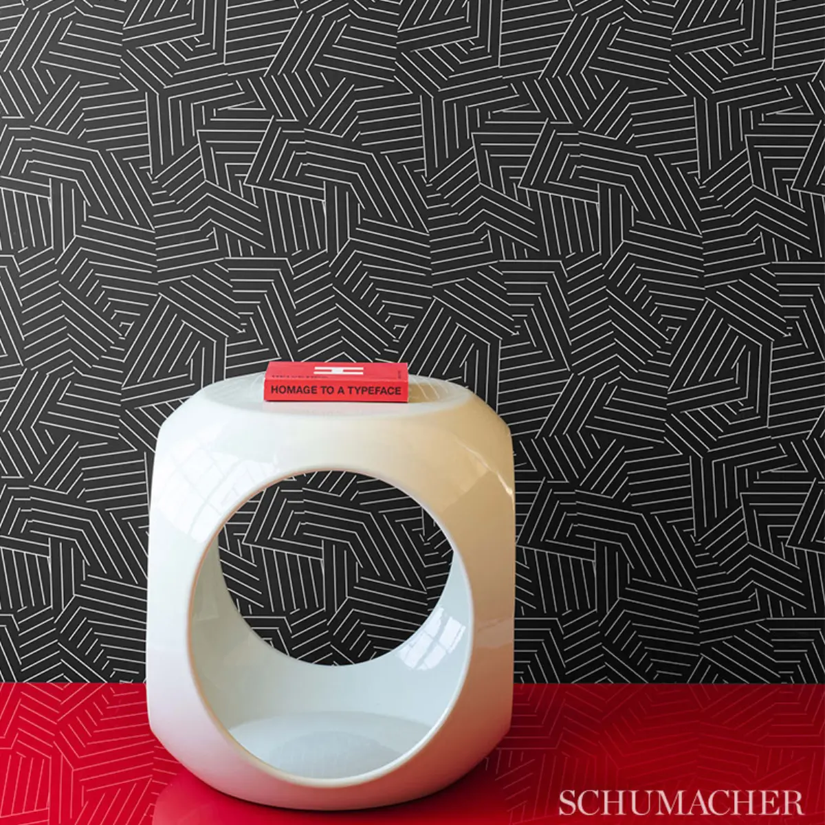 DECONSTRUCTED STRIPE_ RED
