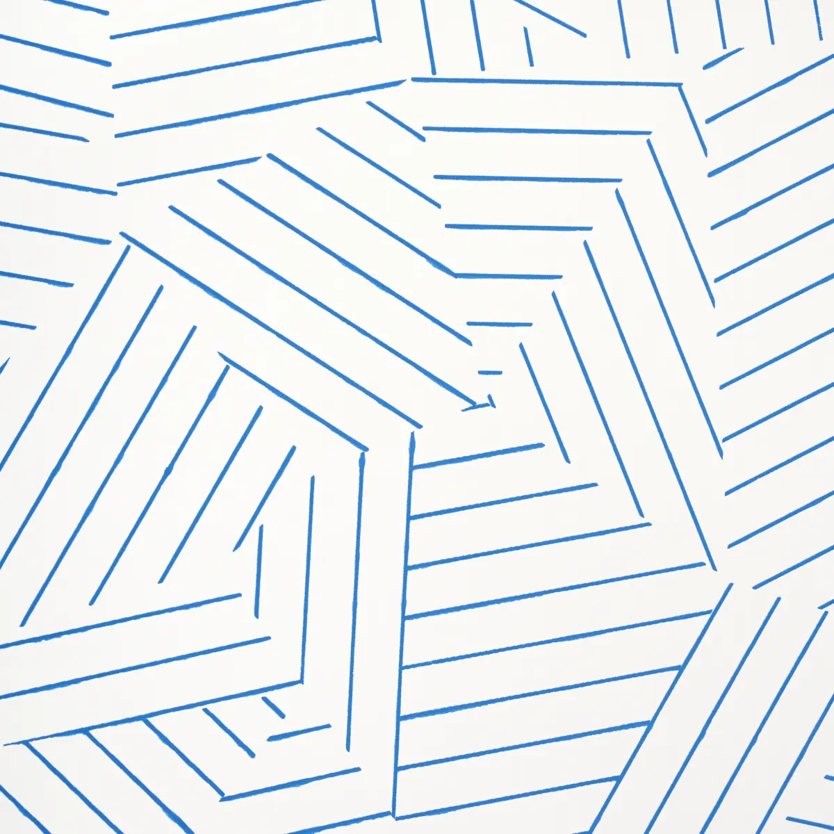 DECONSTRUCTED STRIPE_ COBALT