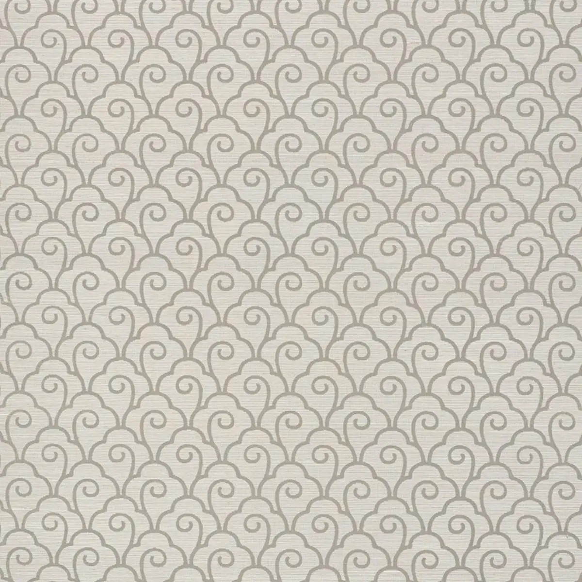 SCALLOP FILIGREE SISAL_ FOG