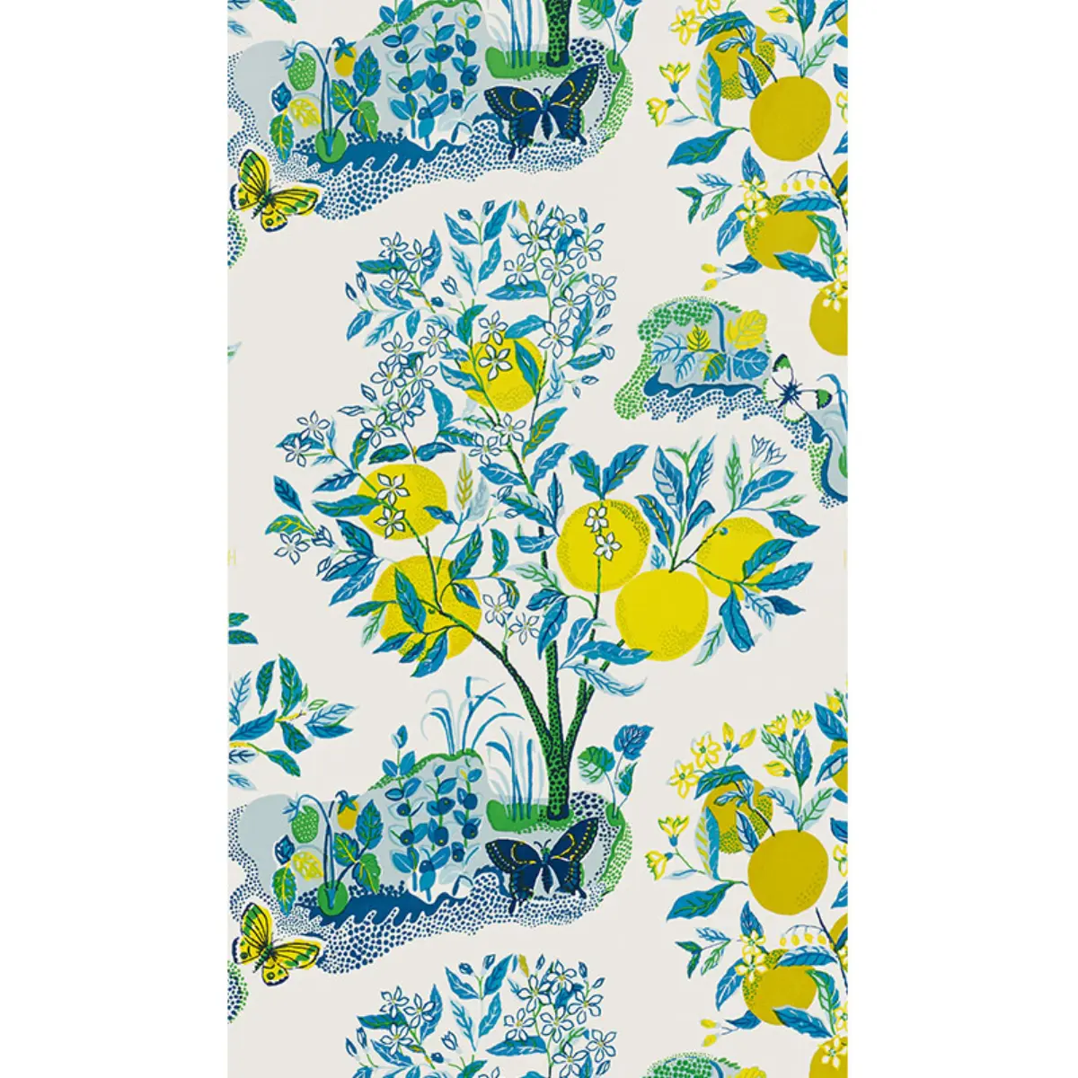 CITRUS GARDEN PANEL SET_ POOL
