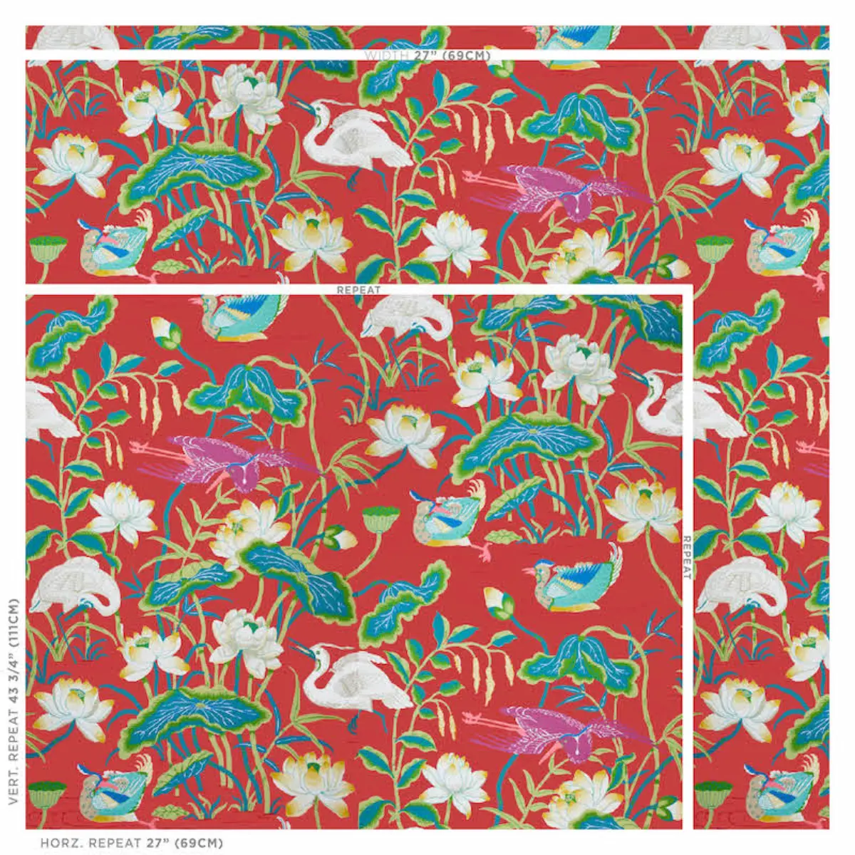 Lotus Garden_ RED