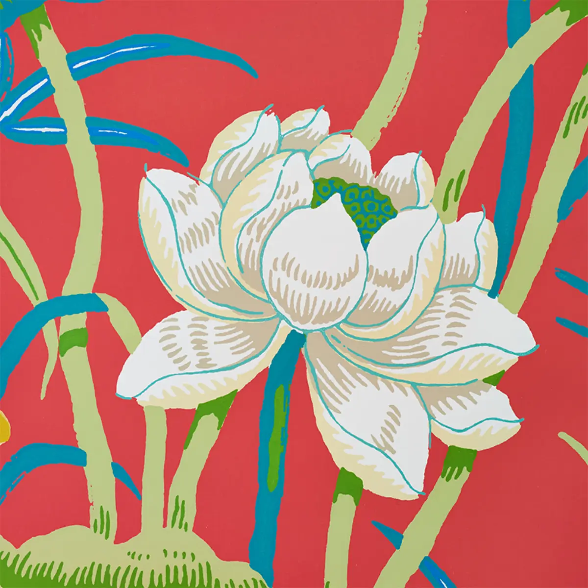 Lotus Garden_ RED
