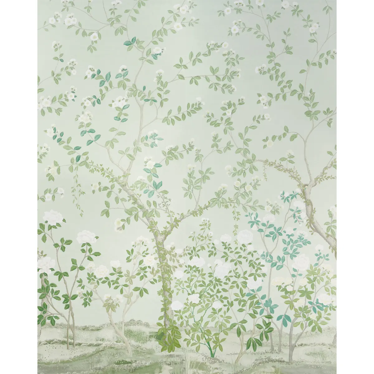 MADAME DE POMPADOUR PANEL SET_ GREEN