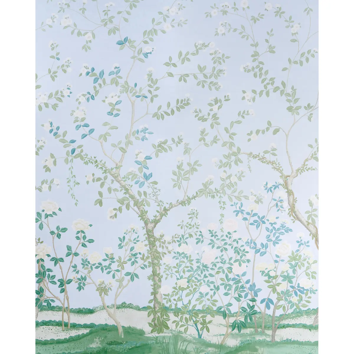 MADAME DE POMPADOUR PANEL SET_ BLUE