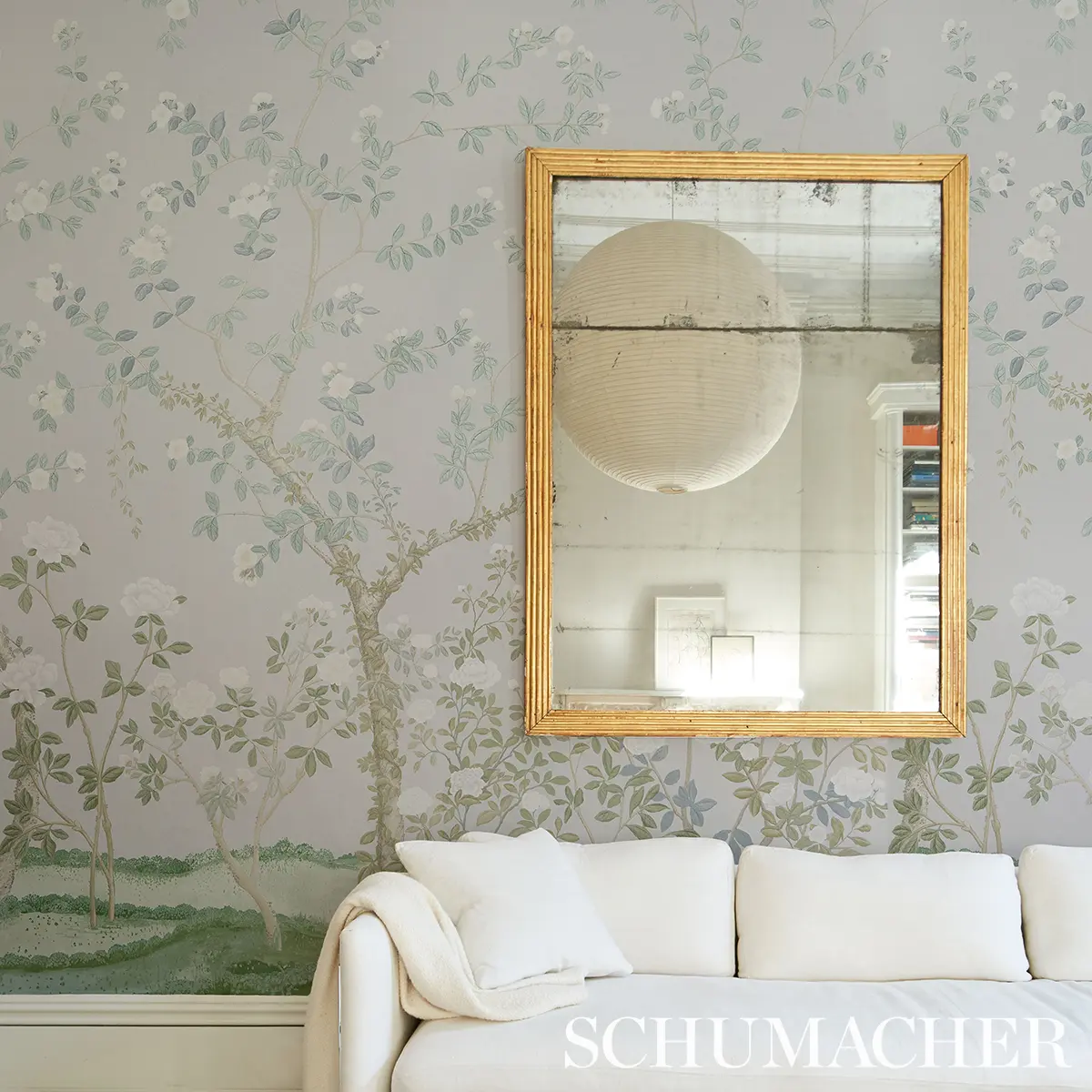 MADAME DE POMPADOUR PANEL SET_ GREY