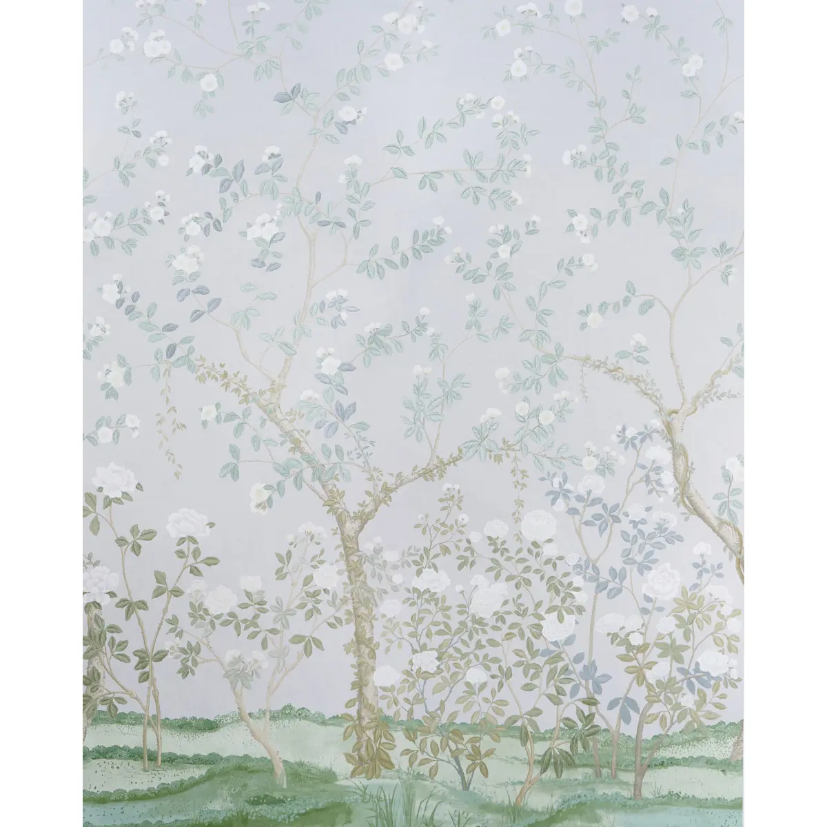 MADAME DE POMPADOUR PANEL SET_ GREY