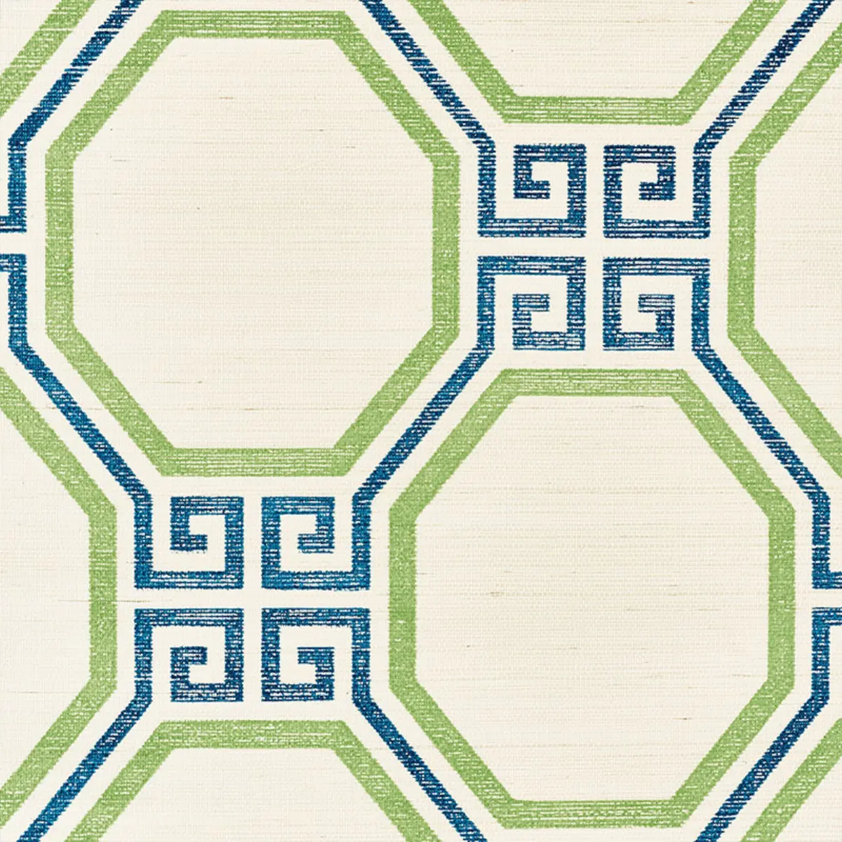 OCTAVIA SISAL_ TURQUOISE & PALM
