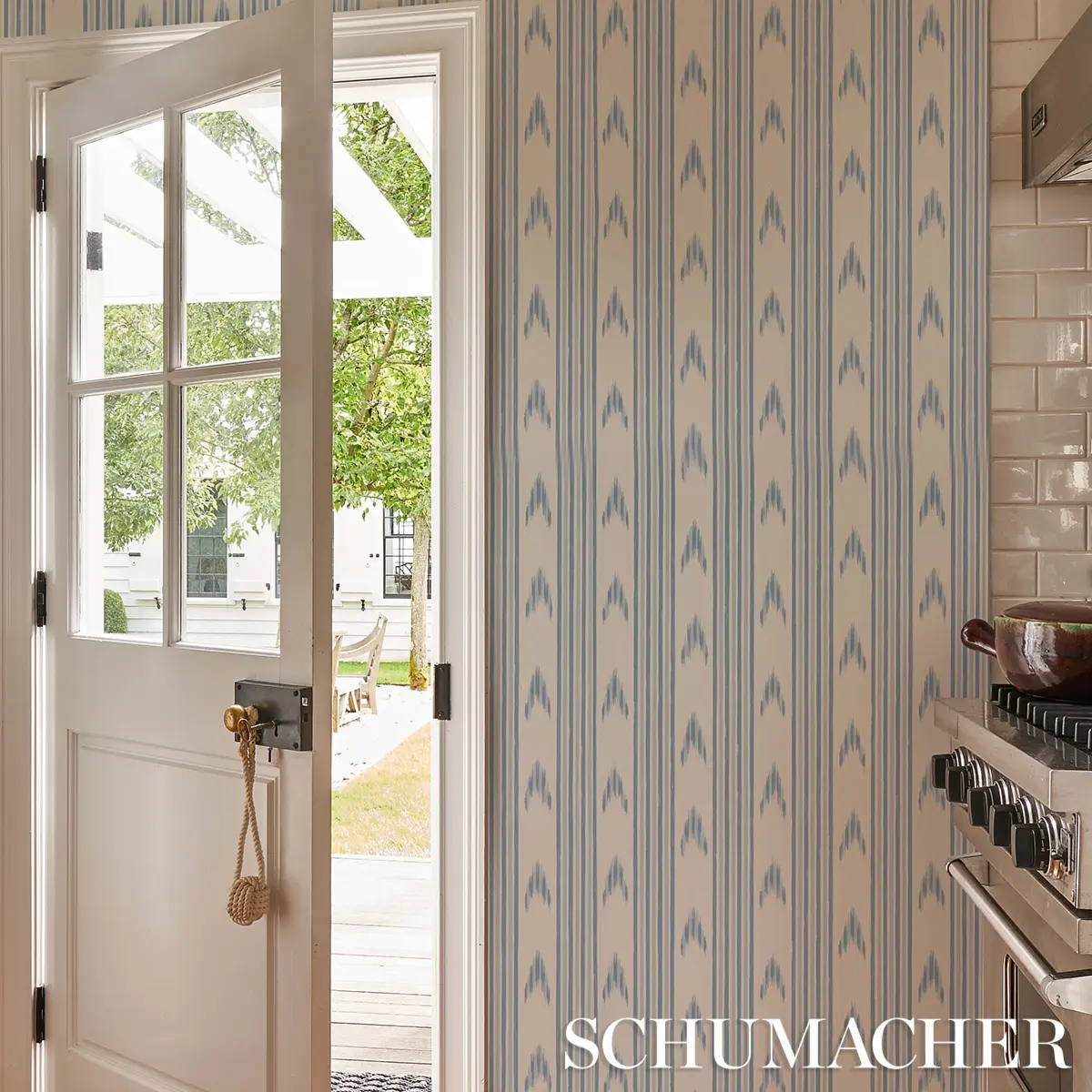 SANTA BARBARA IKAT_ CHINA BLUE