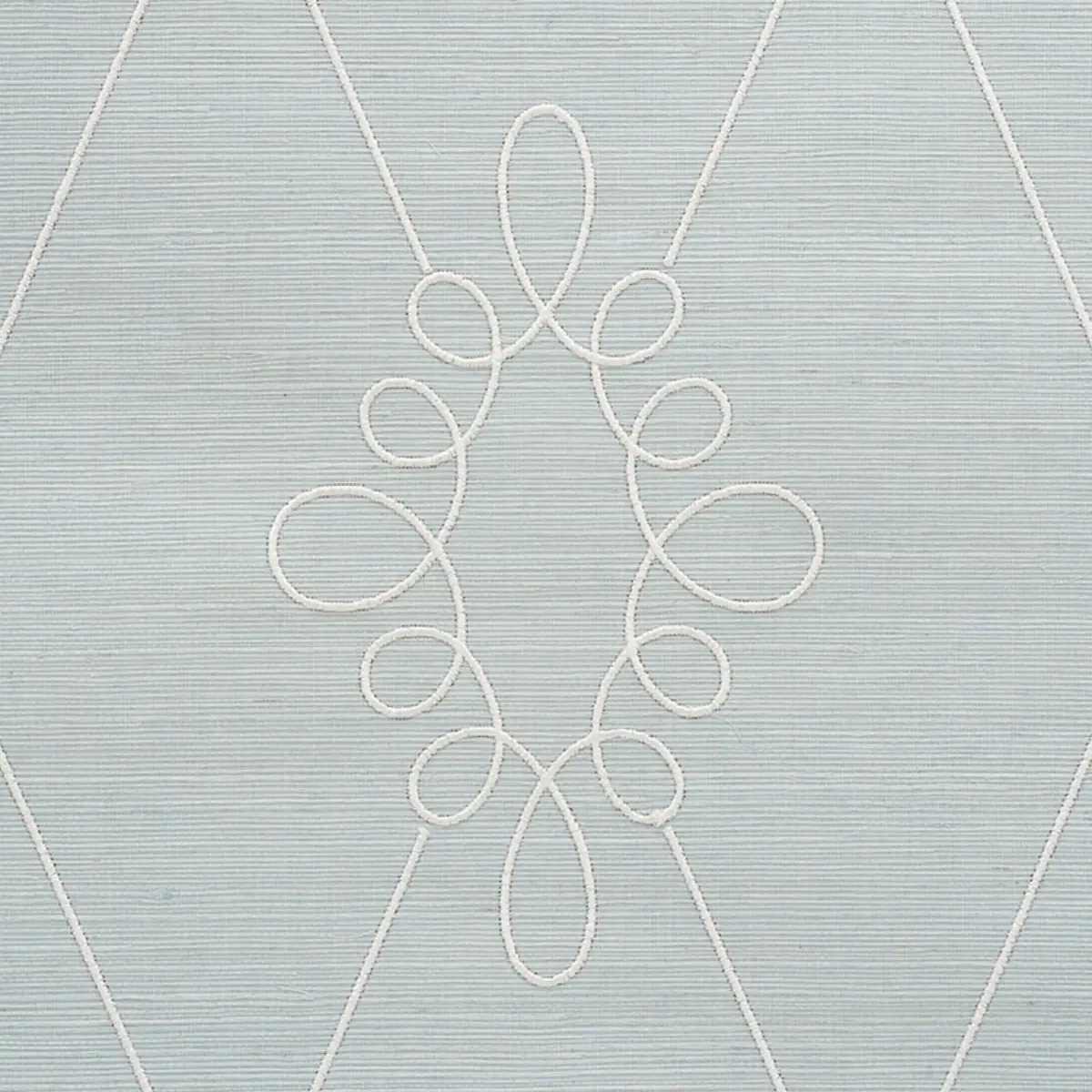 SYLVIE EMBROIDERED SISAL_ WATER BLUE