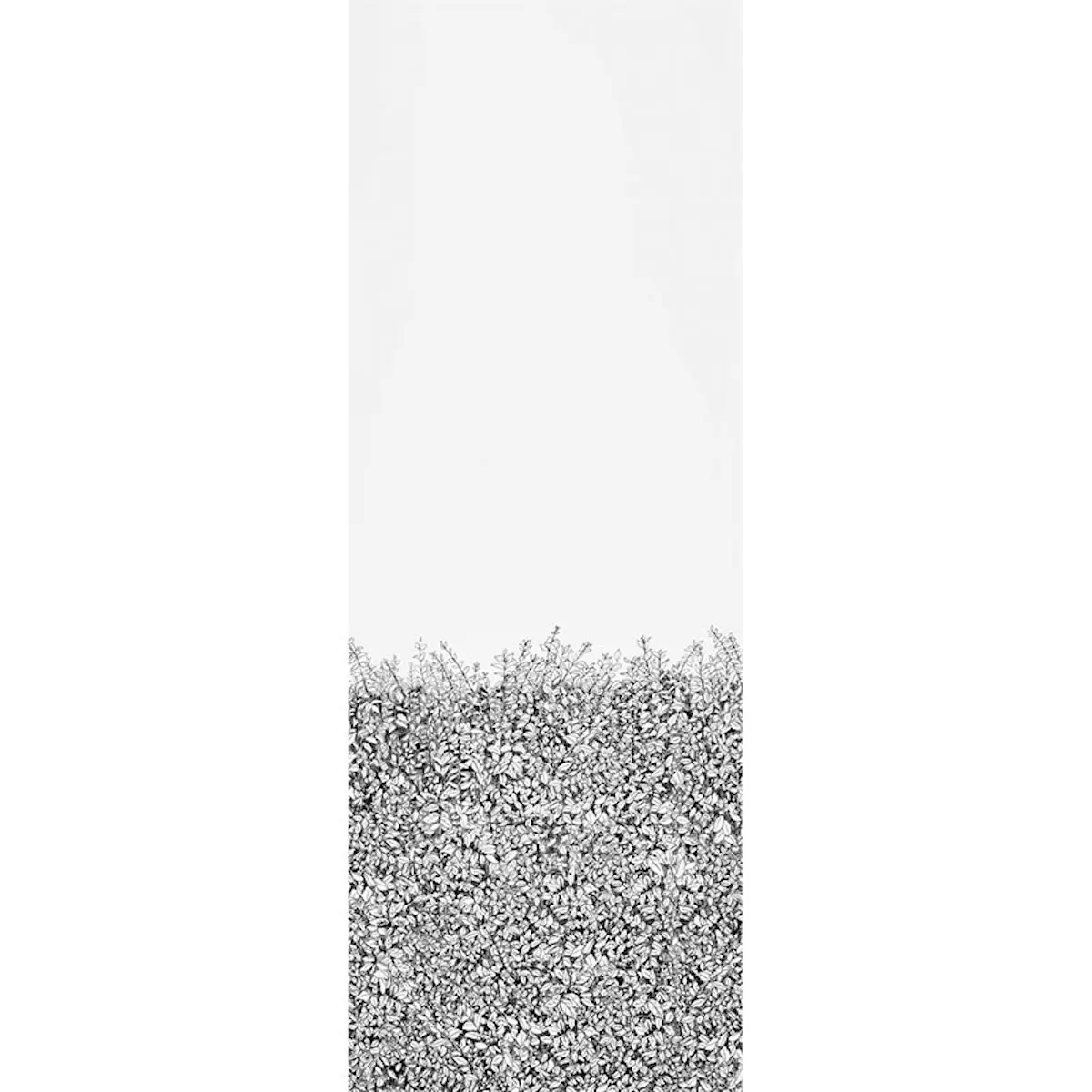 GREENERY GALORE VINYL PANEL_ BLACK