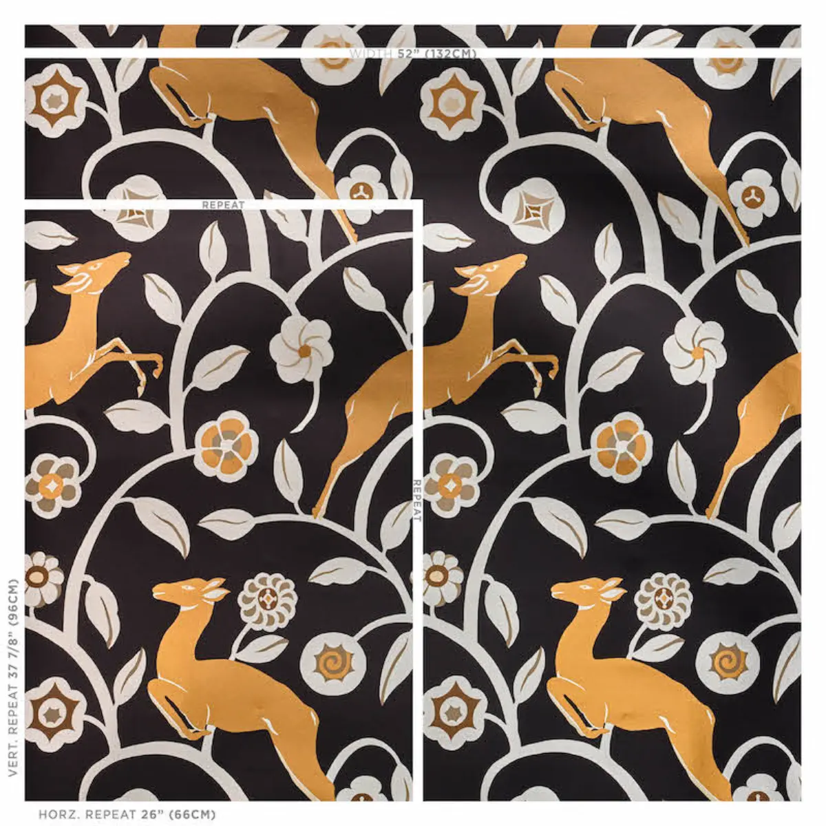 LES GAZELLES AU BOIS VINYL_ NOIR