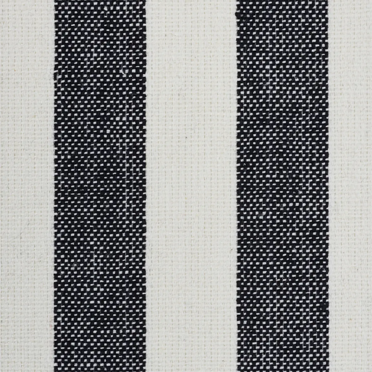 LINEN STRIPE_ BLACK