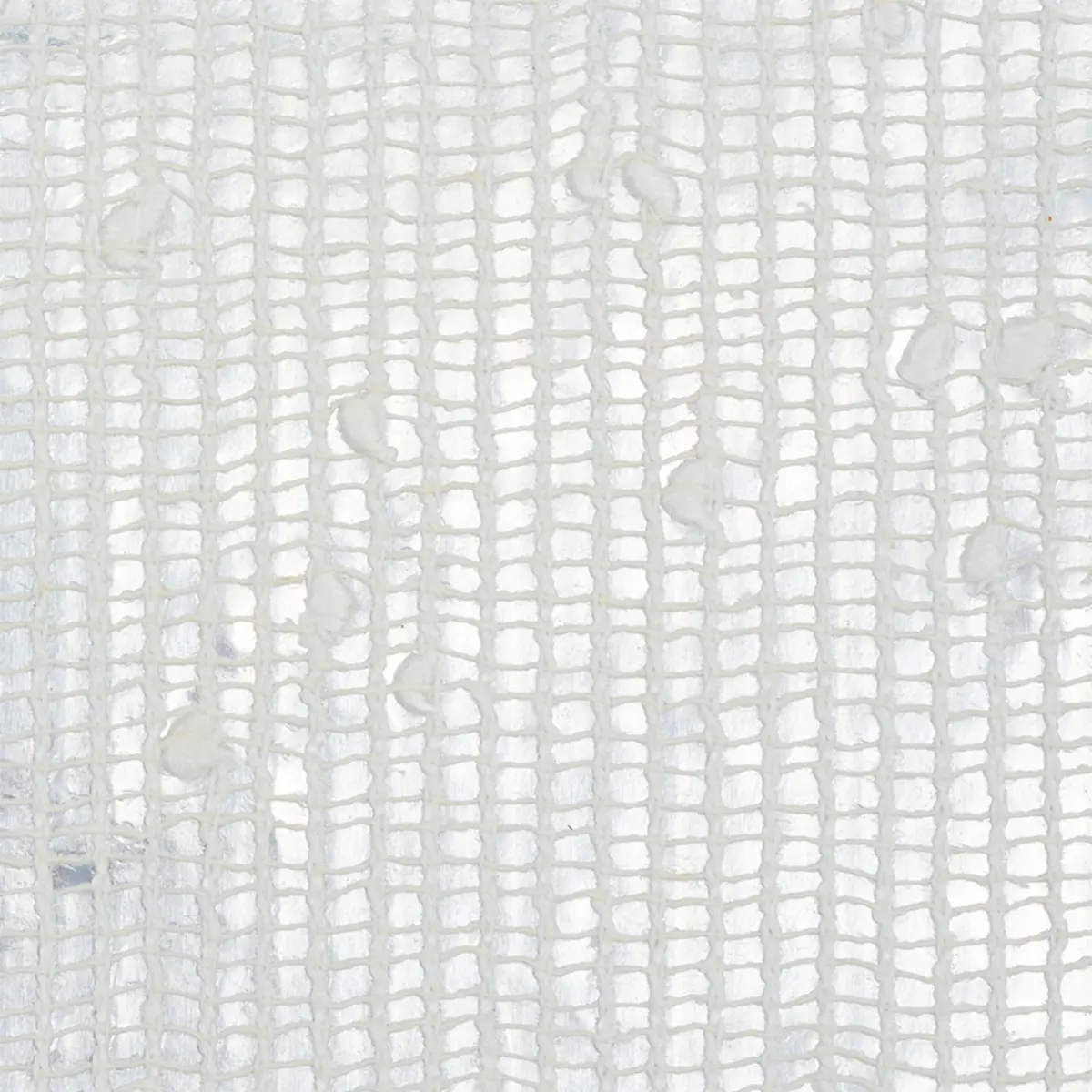 OPEN LINEN WEAVE_ SILVER
