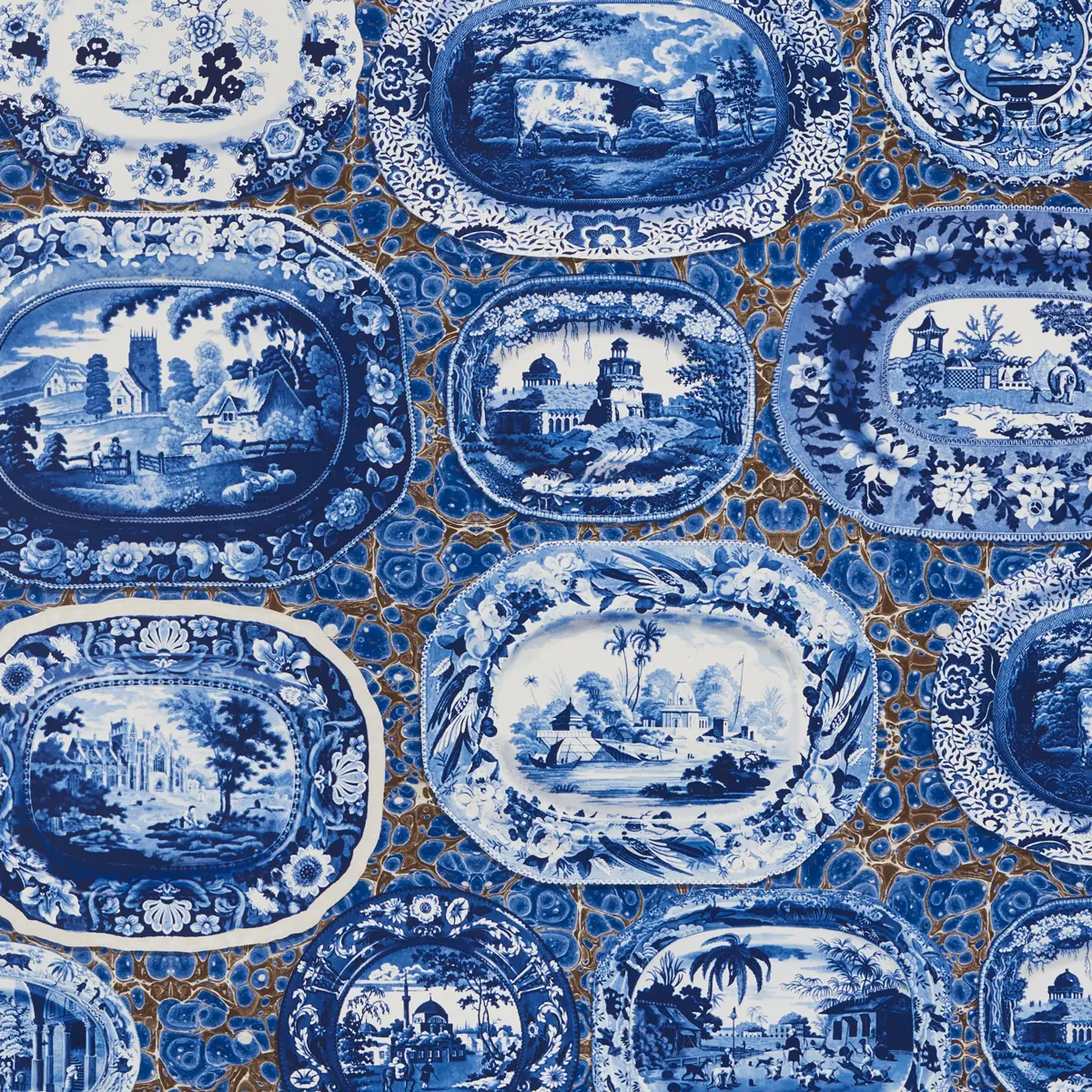 PLATES & PLATTERS_ BLUE
