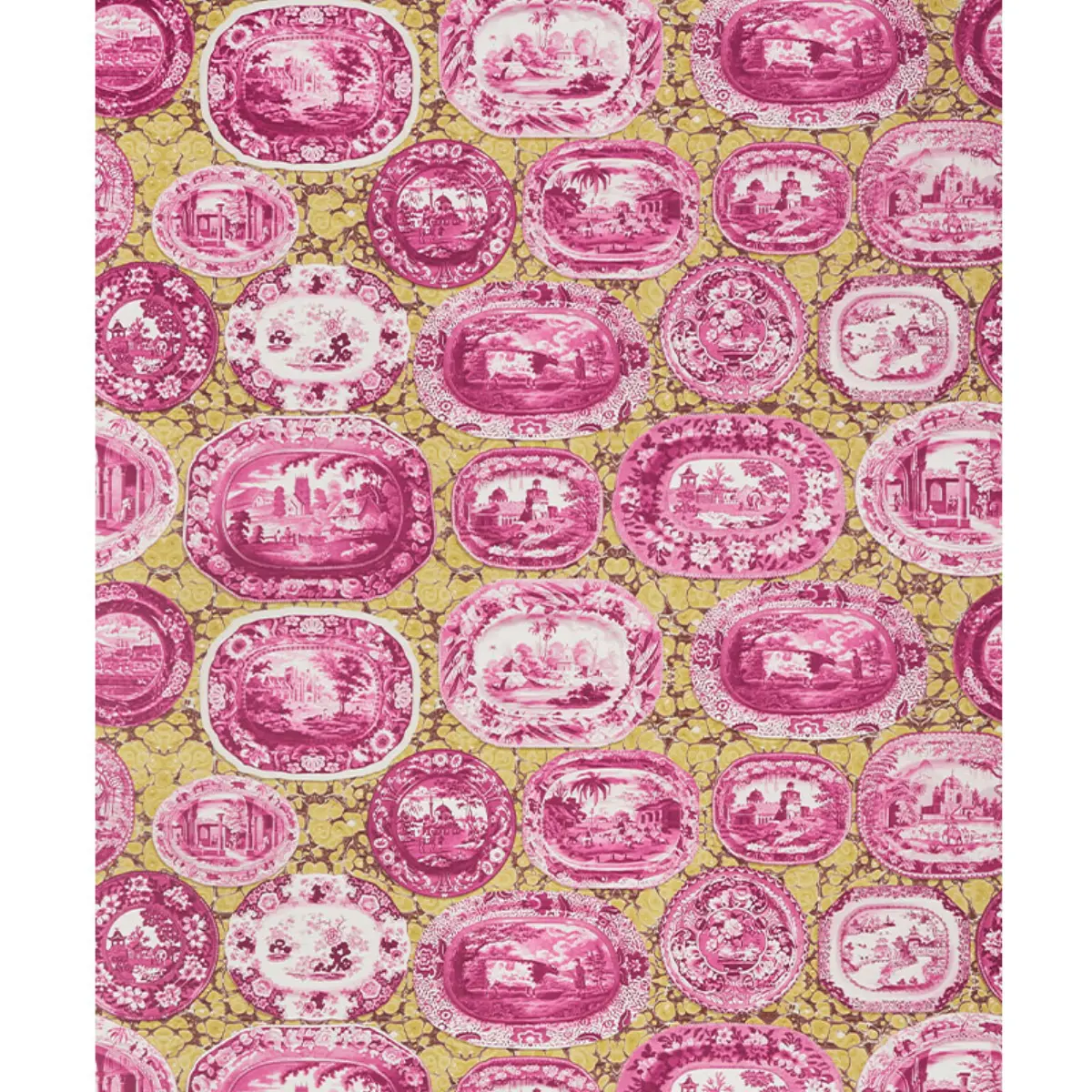 PLATES & PLATTERS_ MAGENTA & YELLOW