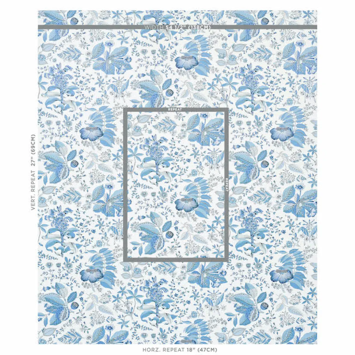 POMEGRANATE BOTANICAL_ BLUE