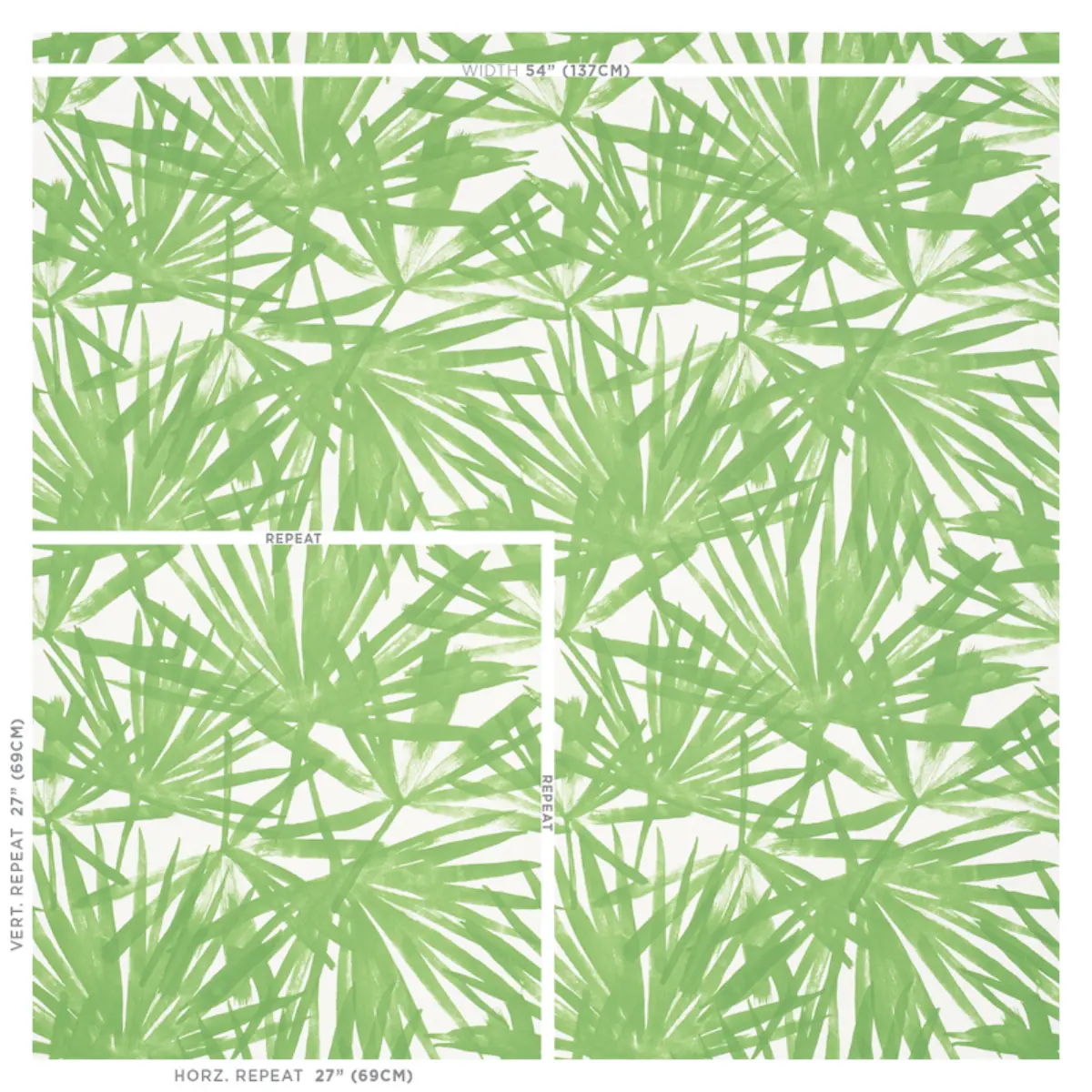 SUNLIT PALM_ GREEN