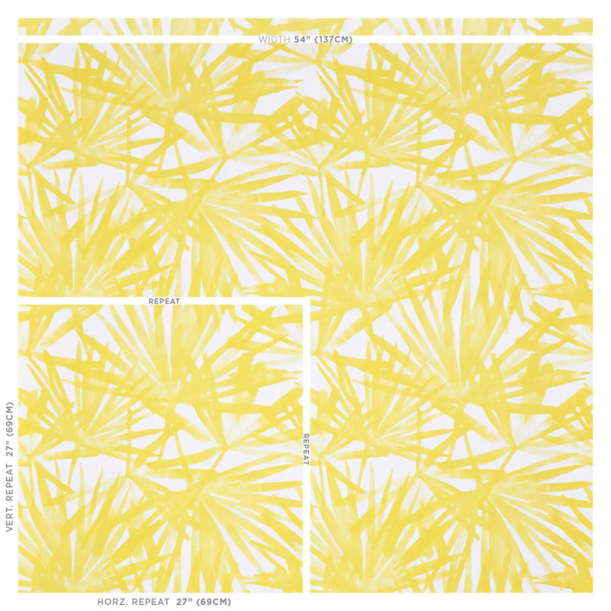 SUNLIT PALM_ YELLOW