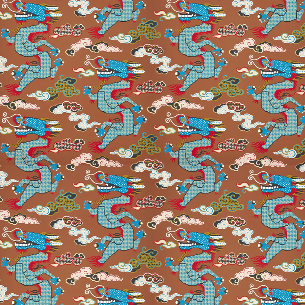 MAGICAL MING DRAGON_ BROWN