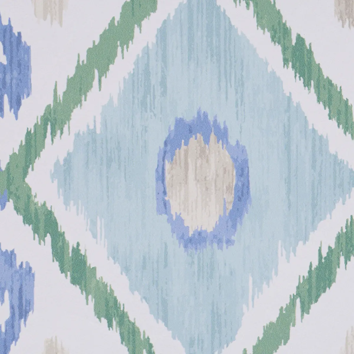ELIZIA IKAT_ GREEN & BLUE