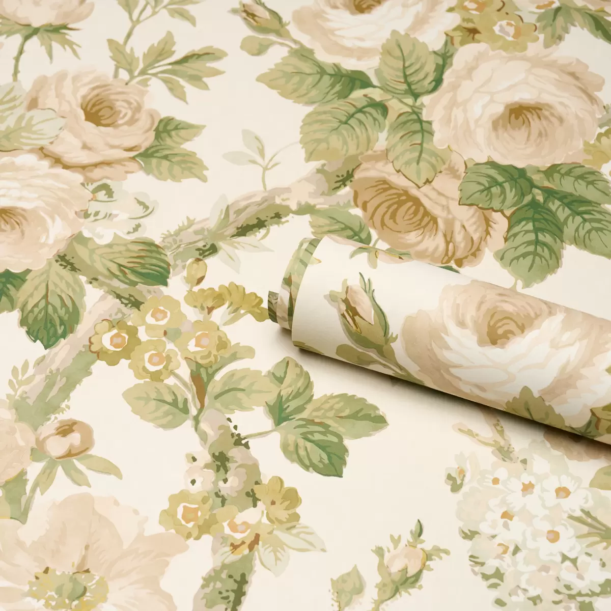 Nancy Floral_ IVORY