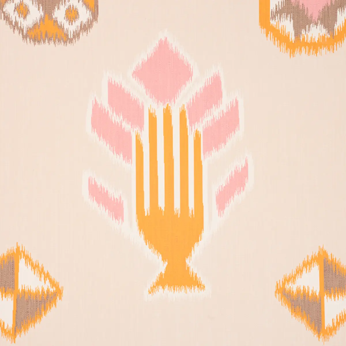 CHUSKA WARP PRINT_ PINK & ORANGE