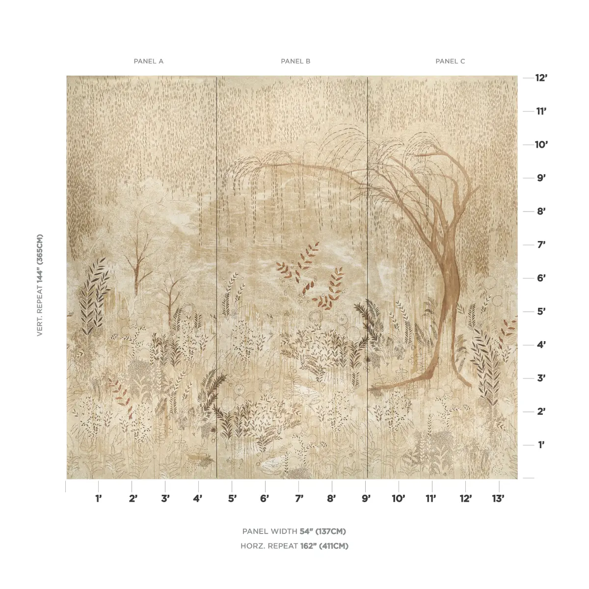 BISOU PANEL SET_ GOLD