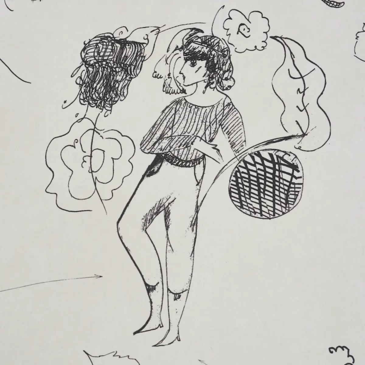 TOILE DE FEMMES_ PARCHMENT