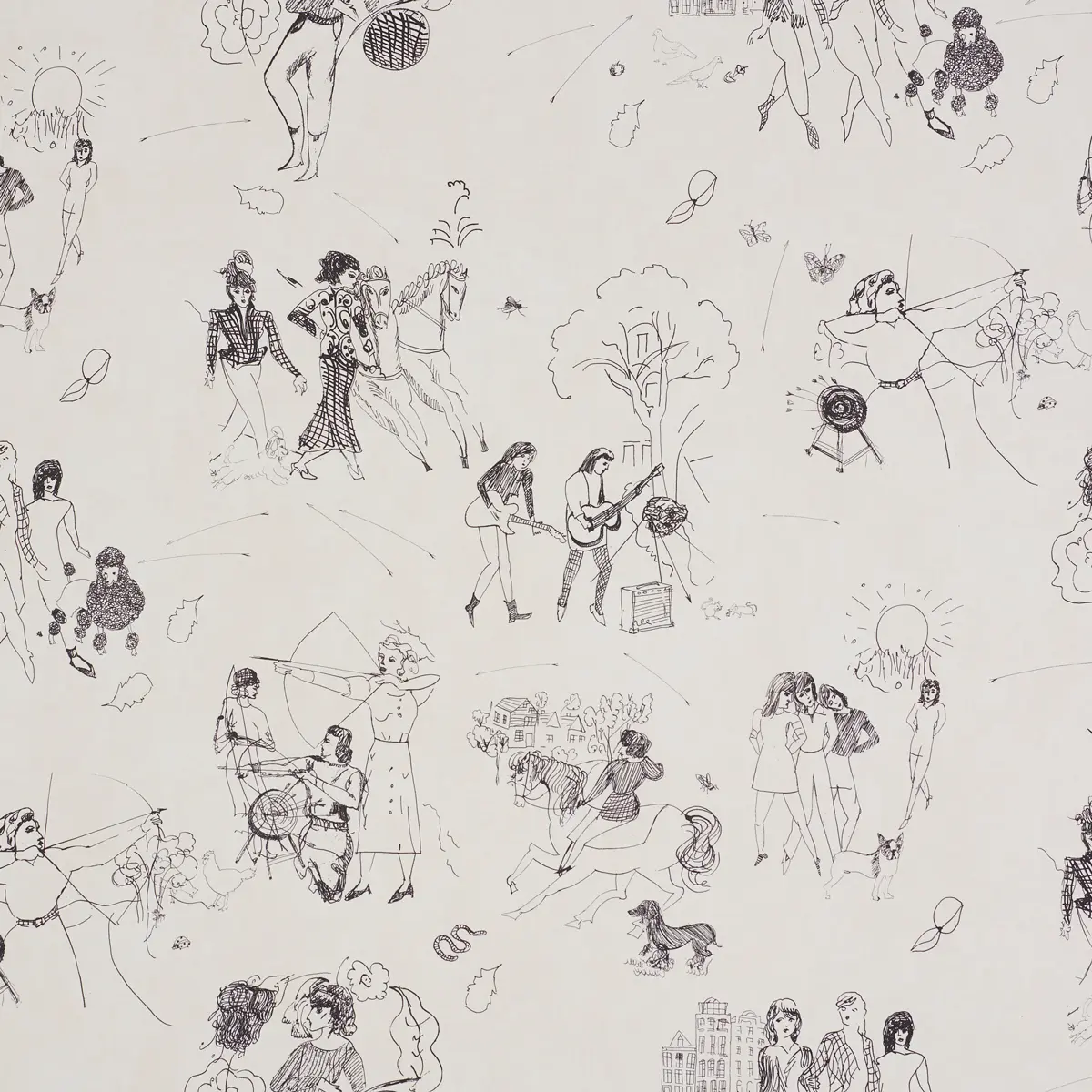 TOILE DE FEMMES_ PARCHMENT