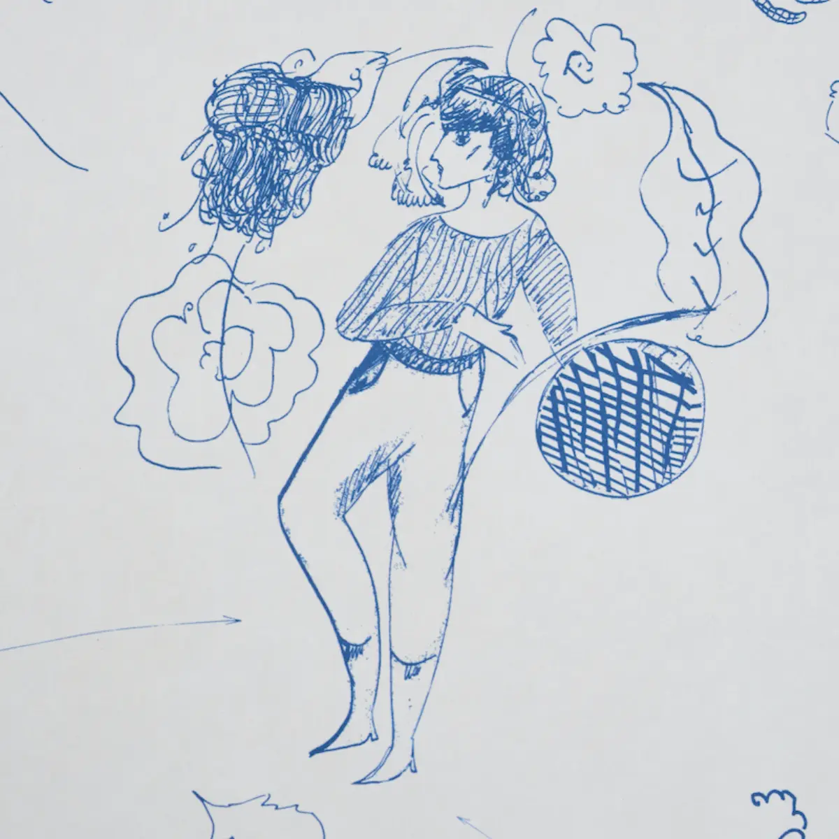 TOILE DE FEMMES_ INDIGO