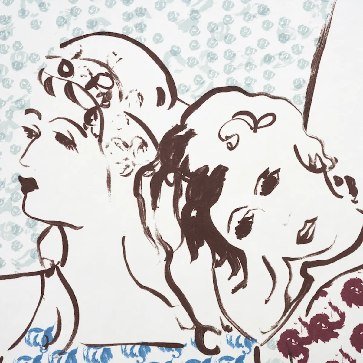 THE GOLDEN AGE PANEL SET_ CYAN MULTI
