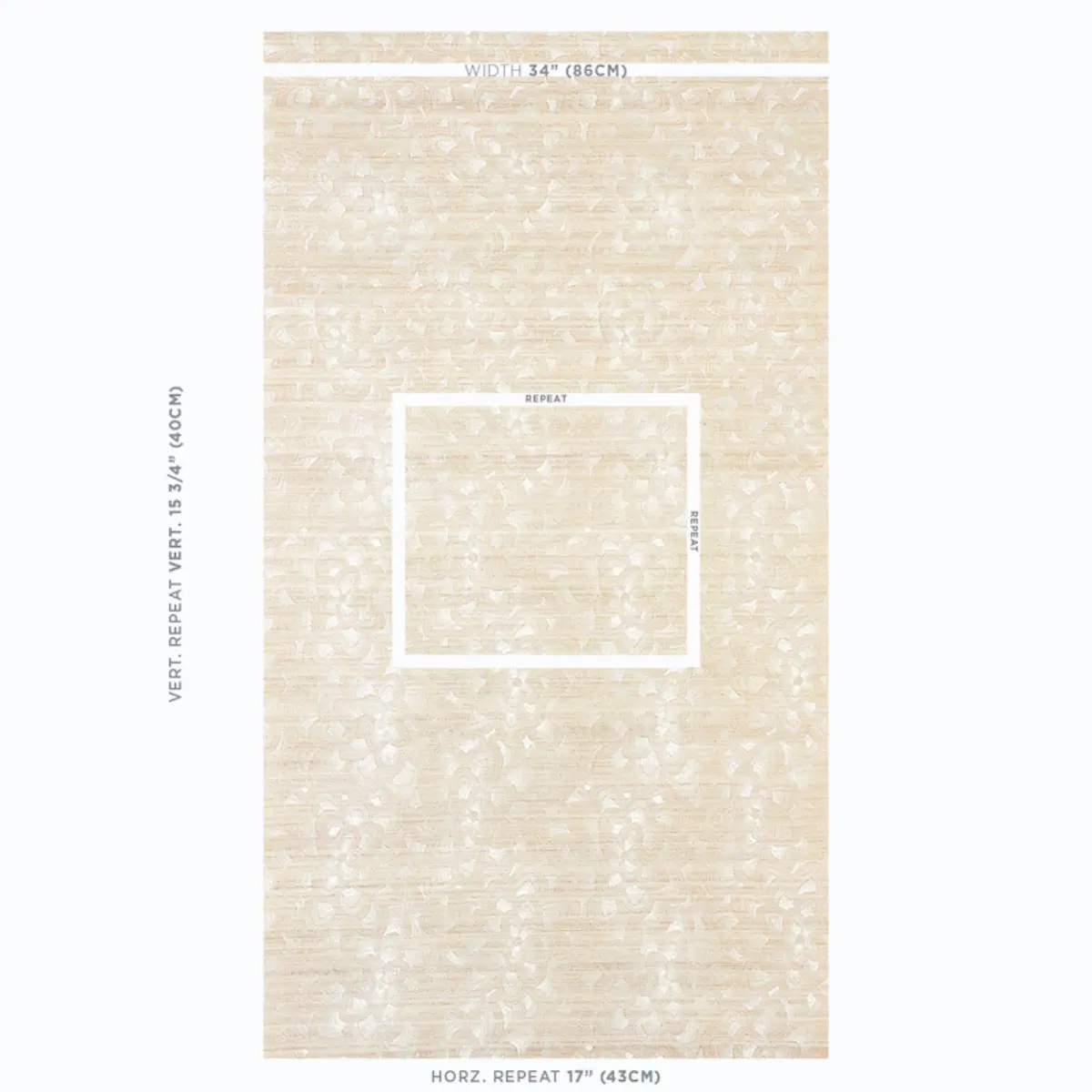 LOTUS EMBROIDERY SISAL_ IVORY