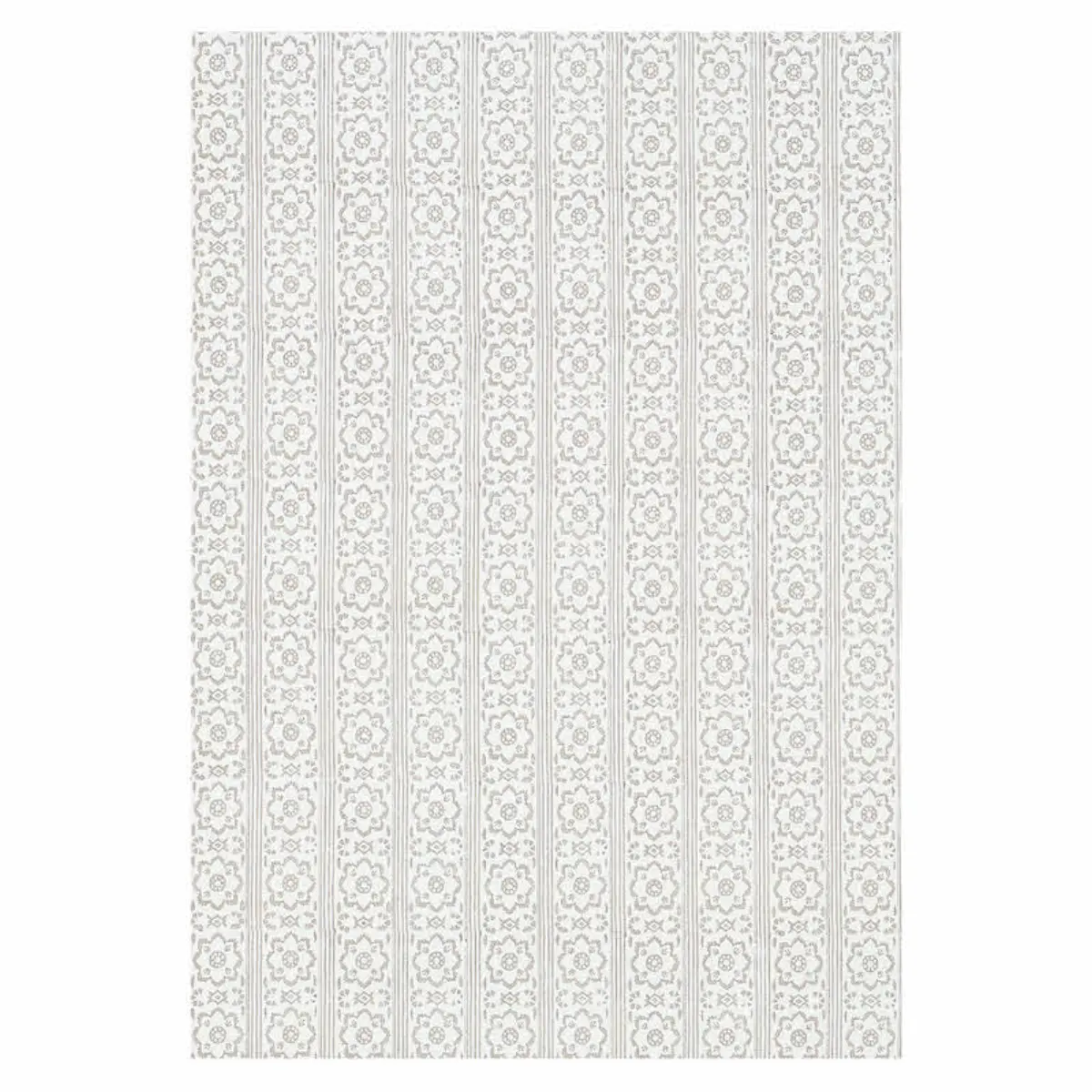 SUNDA HAND BLOCKED PRINT_ GREY
