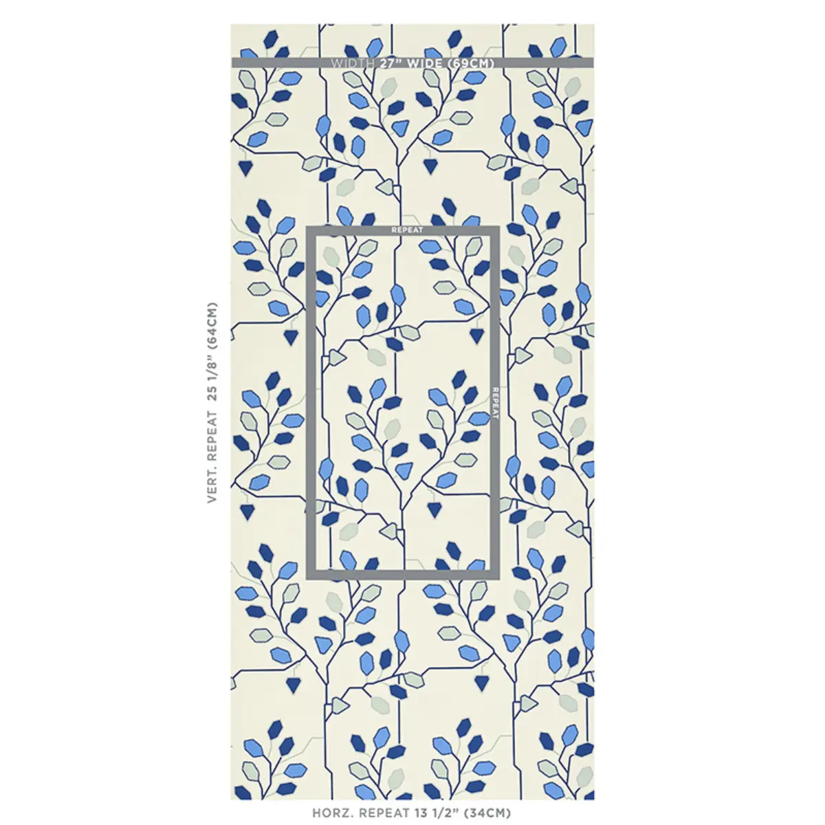 TUMBLE WEED_ DELFT BLUE