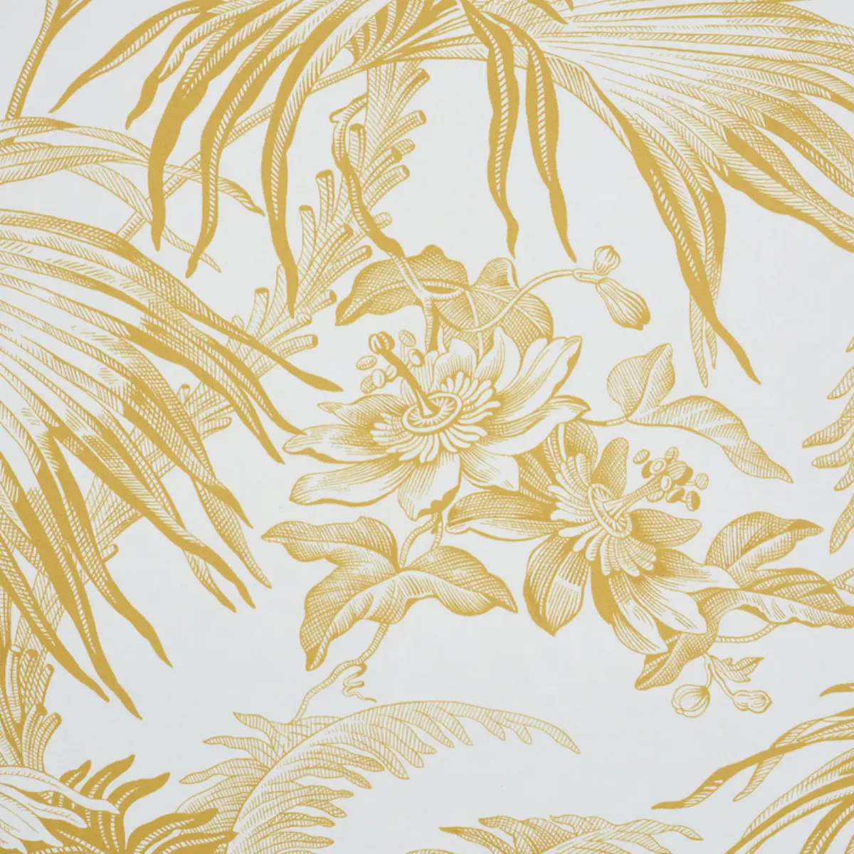 TOILE TROPIQUE_ GOLD