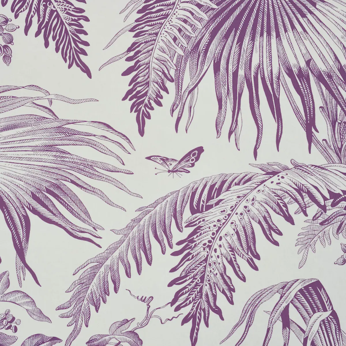 TOILE TROPIQUE_ PURPLE