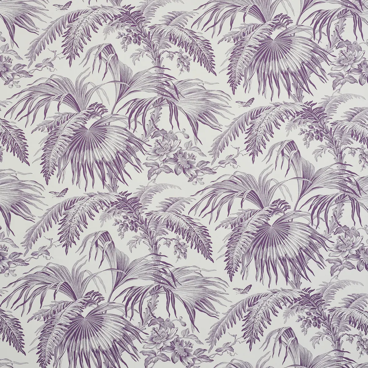 TOILE TROPIQUE_ PURPLE