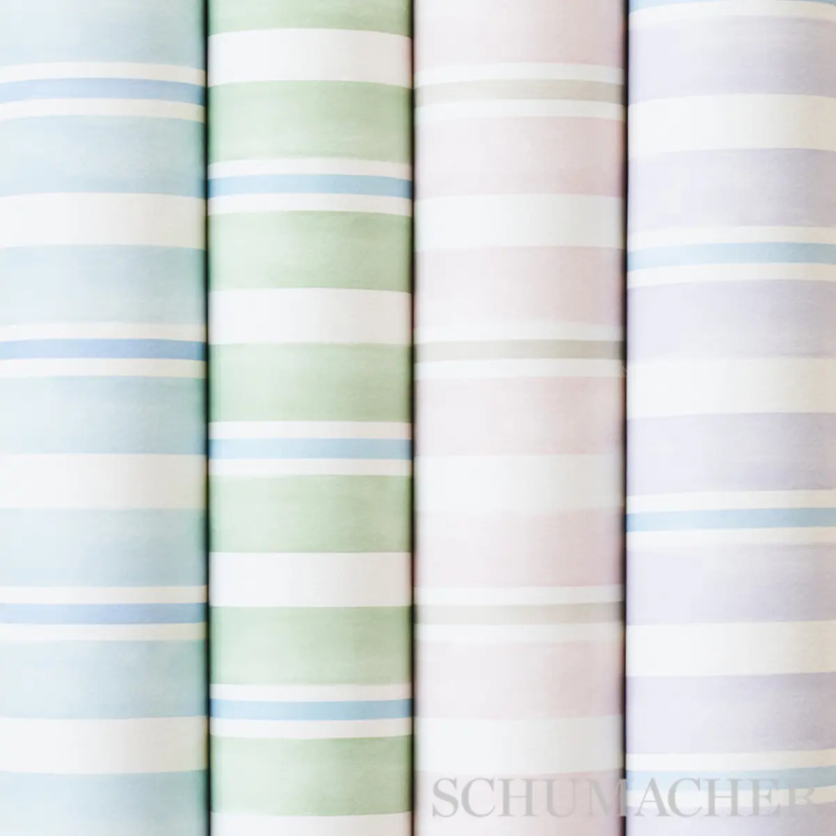 WATERCOLOR STRIPE_ LEAF
