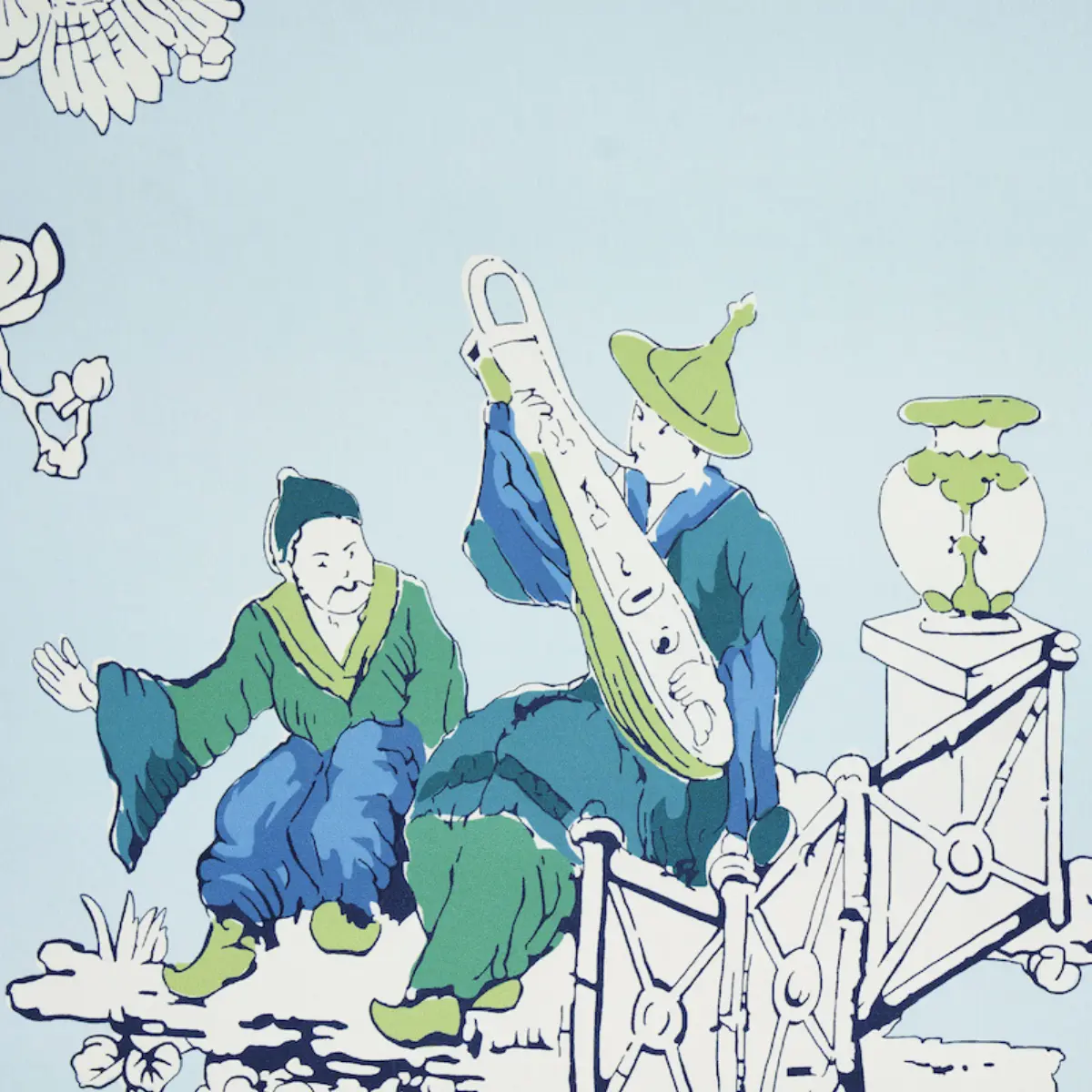CHINOISERIE MODERNE_ BLUE