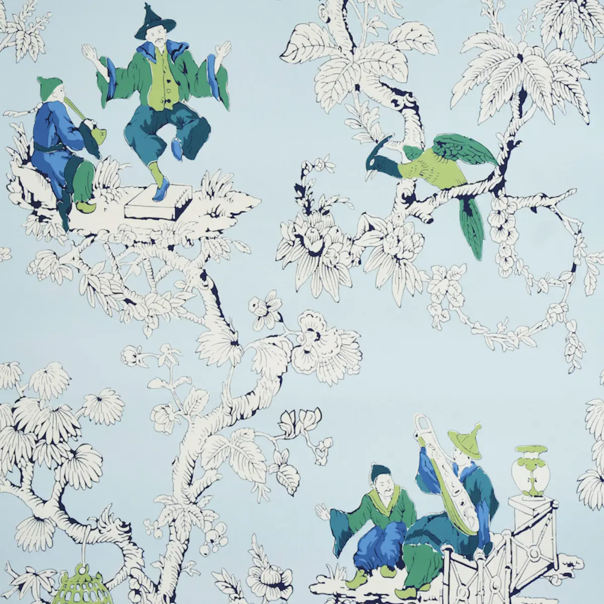 CHINOISERIE MODERNE_ BLUE