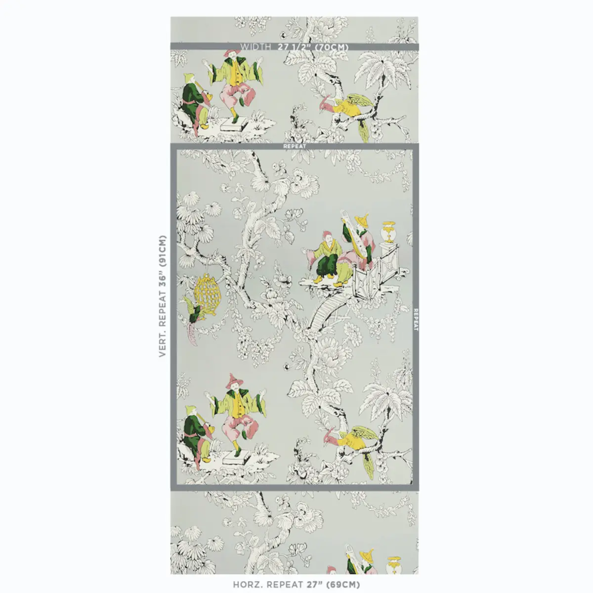 CHINOISERIE MODERNE_ SOFT GREY