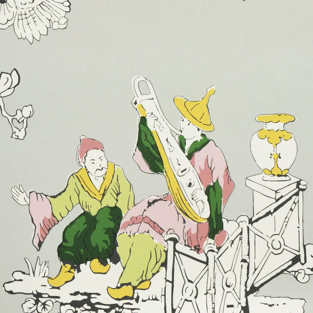 CHINOISERIE MODERNE_ SOFT GREY