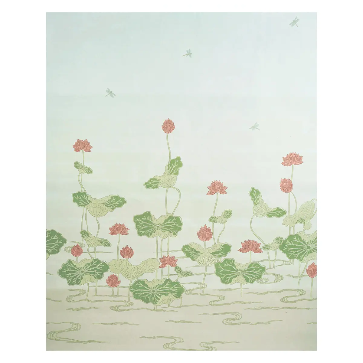 KIREINA LOTUS PANEL SET_ CORAL IVORY