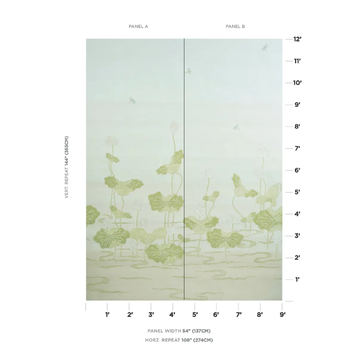 KIREINA LOTUS PANEL SET_ WHITE IVORY